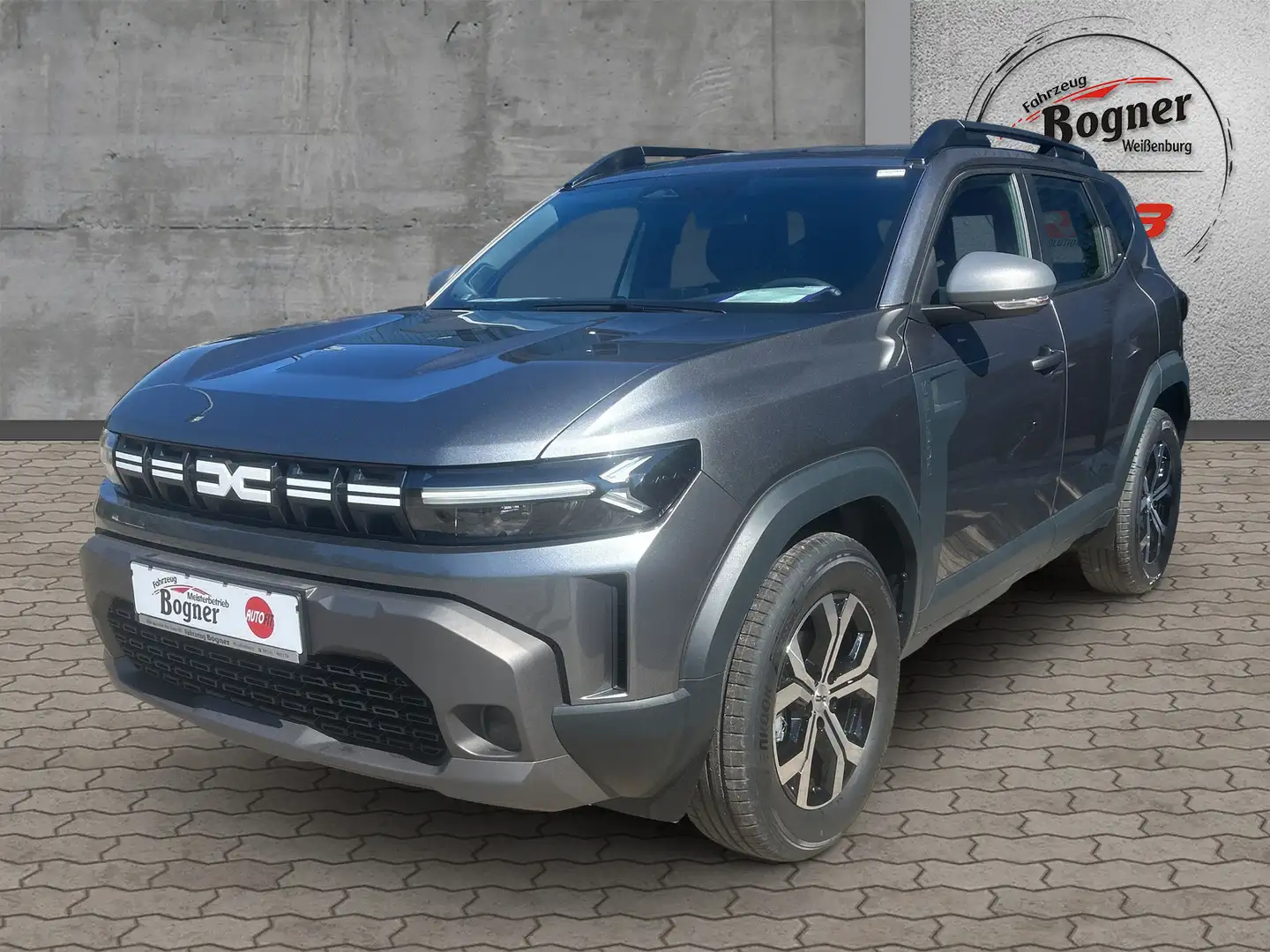 Dacia Duster Expression TCe 130 5 Jahre Gar. SHZ Navi Grijs - 1