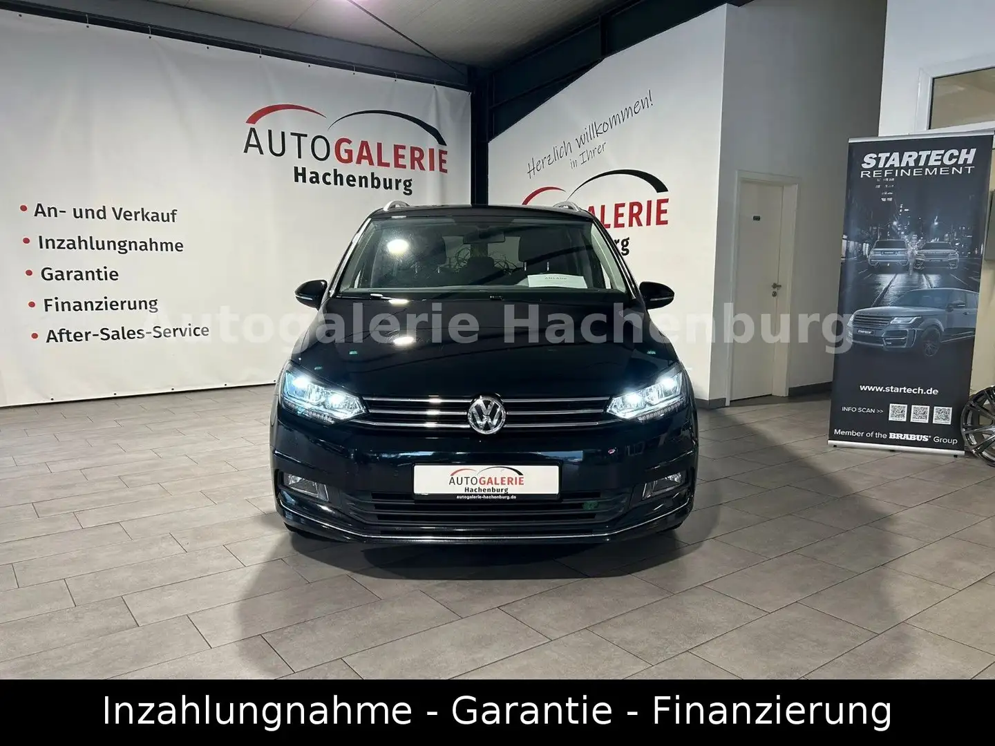 Volkswagen Touran Highline BMT/ACC/Massage/LED/Navi/AHK/EU6 Negro - 2