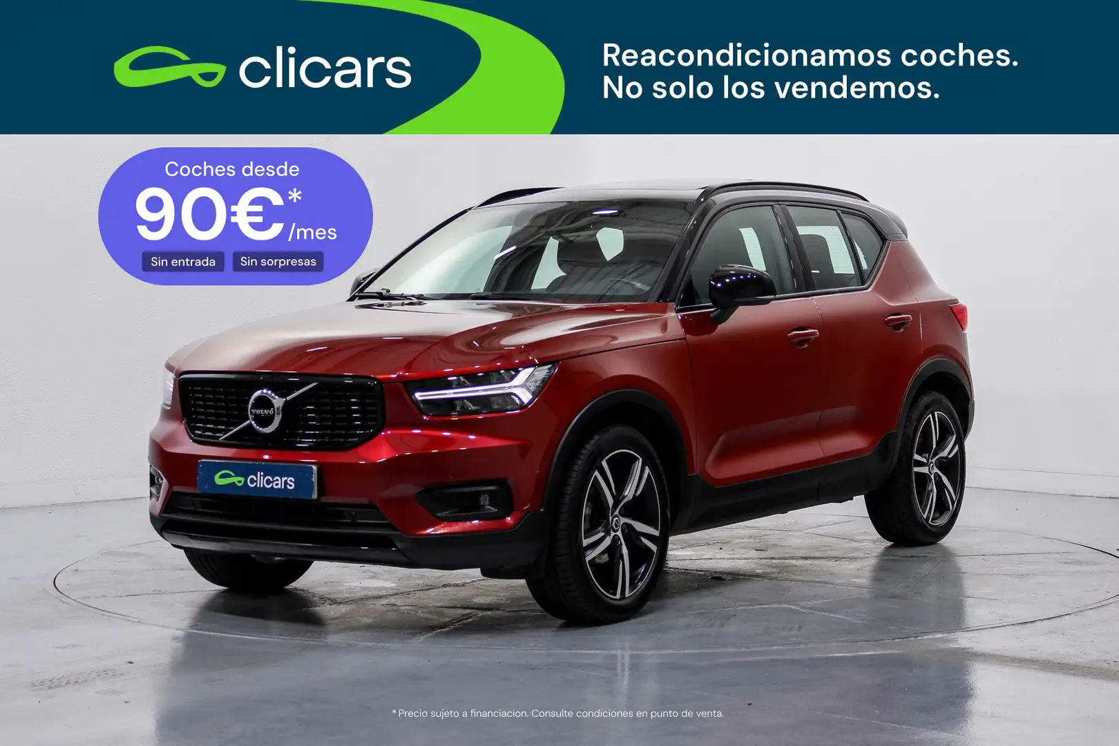 Volvo XC40 T3 R-Design Premium Edition Rojo - 1