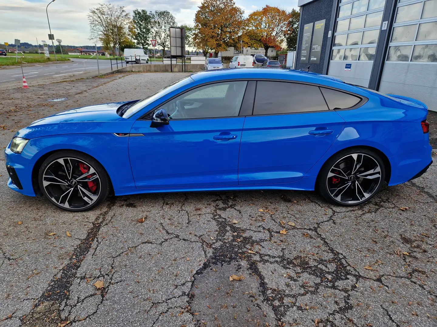 Audi S5 3.0 TDI quattro Turboblau Heady-Up 20" Optik-Paket Blau - 2