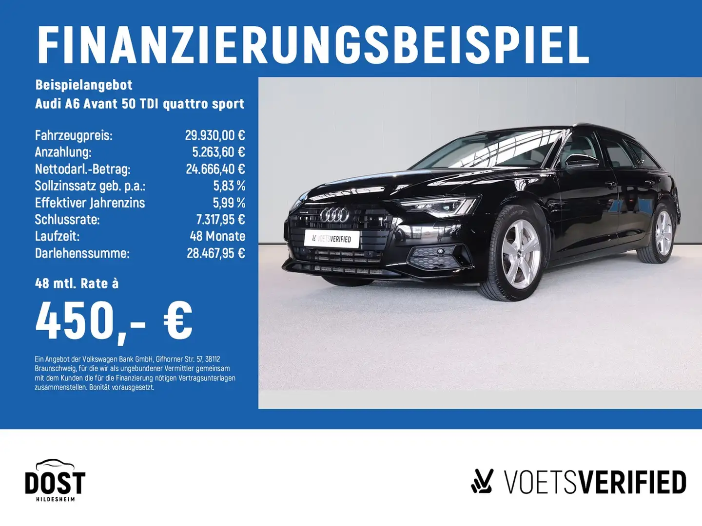 Audi A6 Avant 50 TDI quattro sport ACC+AHK+MATRIX LED Nero - 2