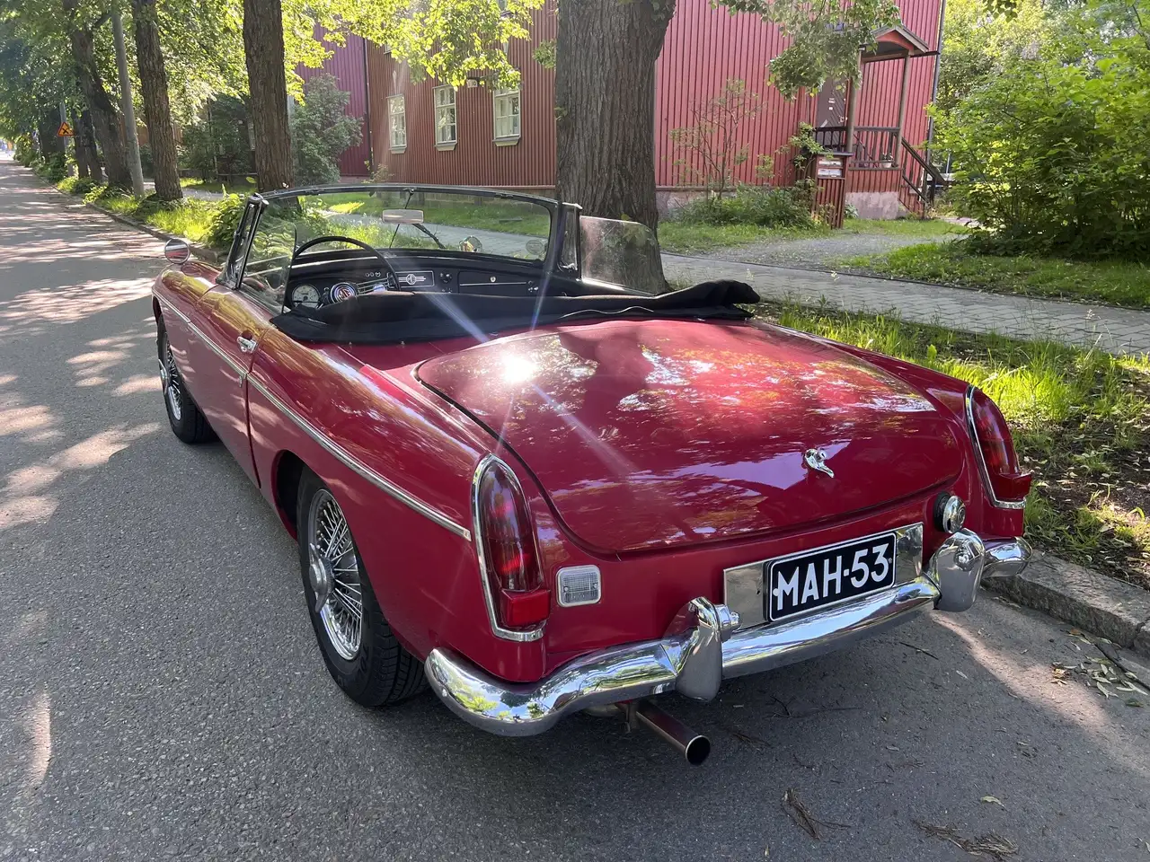 MG MGB 1963 MG MGB Roadster Pull Handle (1962-65), foto 7