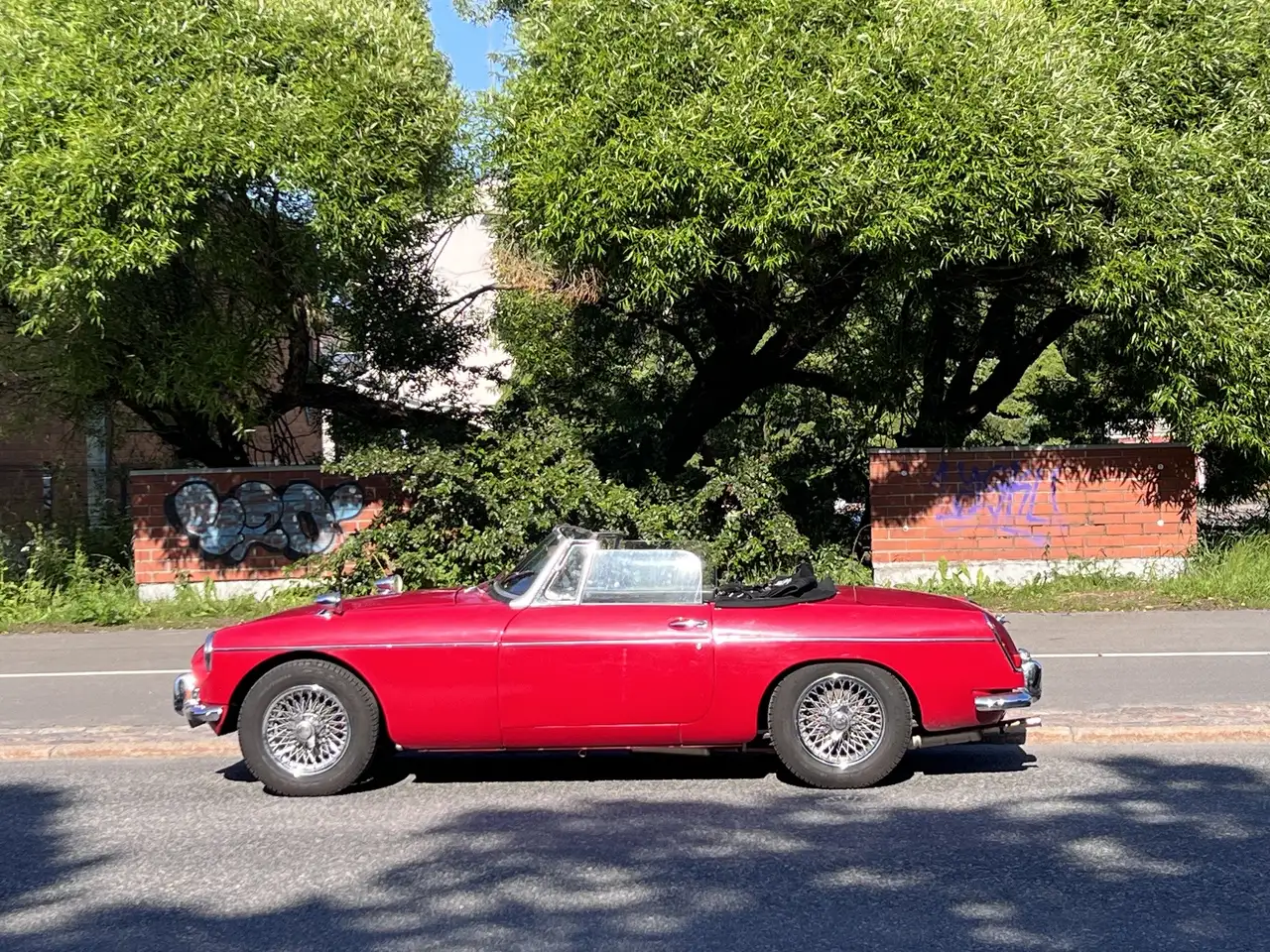 MG MGB 1963 MG MGB Roadster Pull Handle (1962-65), foto 8
