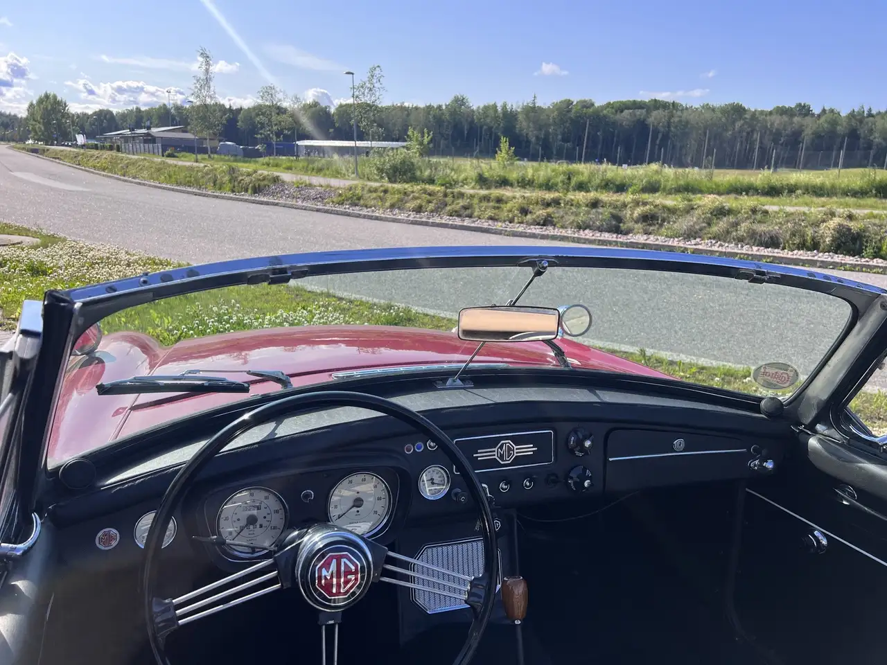 MG MGB 1963 MG MGB Roadster Pull Handle (1962-65), foto 12