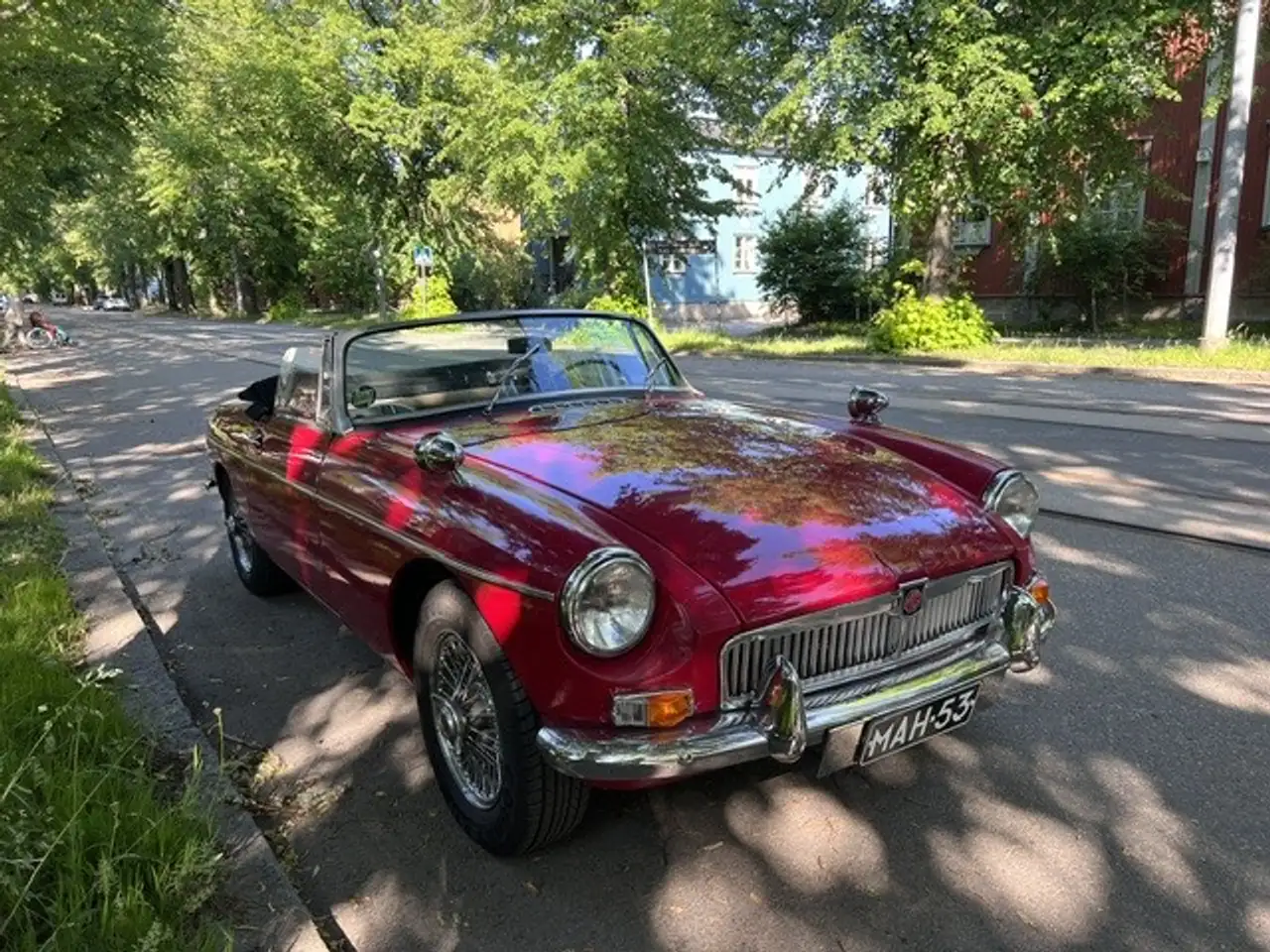 MG MGB 1963 MG MGB Roadster Pull Handle (1962-65), foto 1