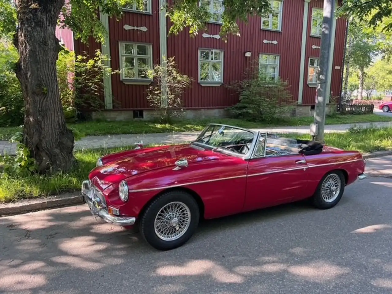 MG MGB 1963 MG MGB Roadster Pull Handle (1962-65), foto 5