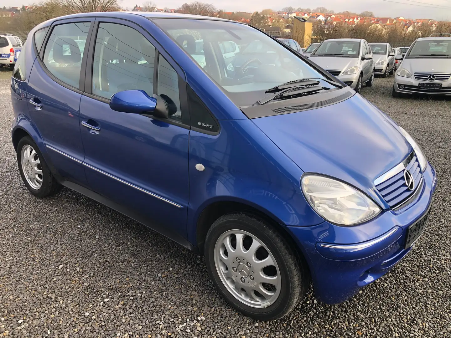 Mercedes-Benz A 140 ELEGANCE Automatik*Klima*Regensensor*3.Hand* Blau - 2
