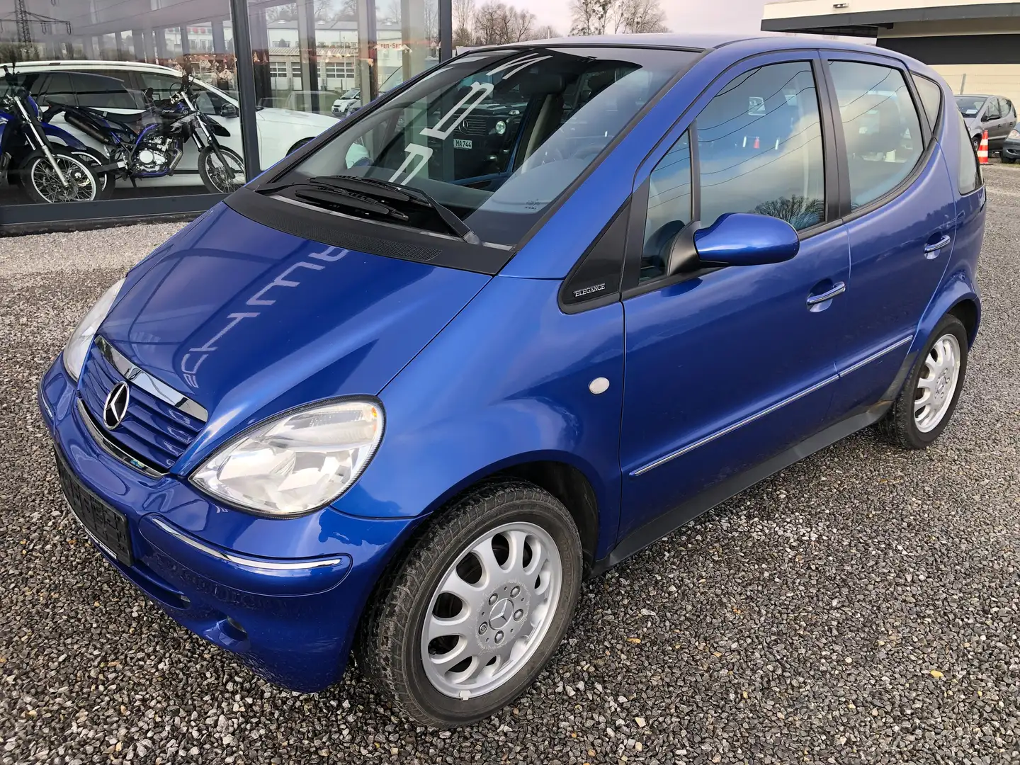 Mercedes-Benz A 140 ELEGANCE Automatik*Klima*Regensensor*3.Hand* Blau - 1