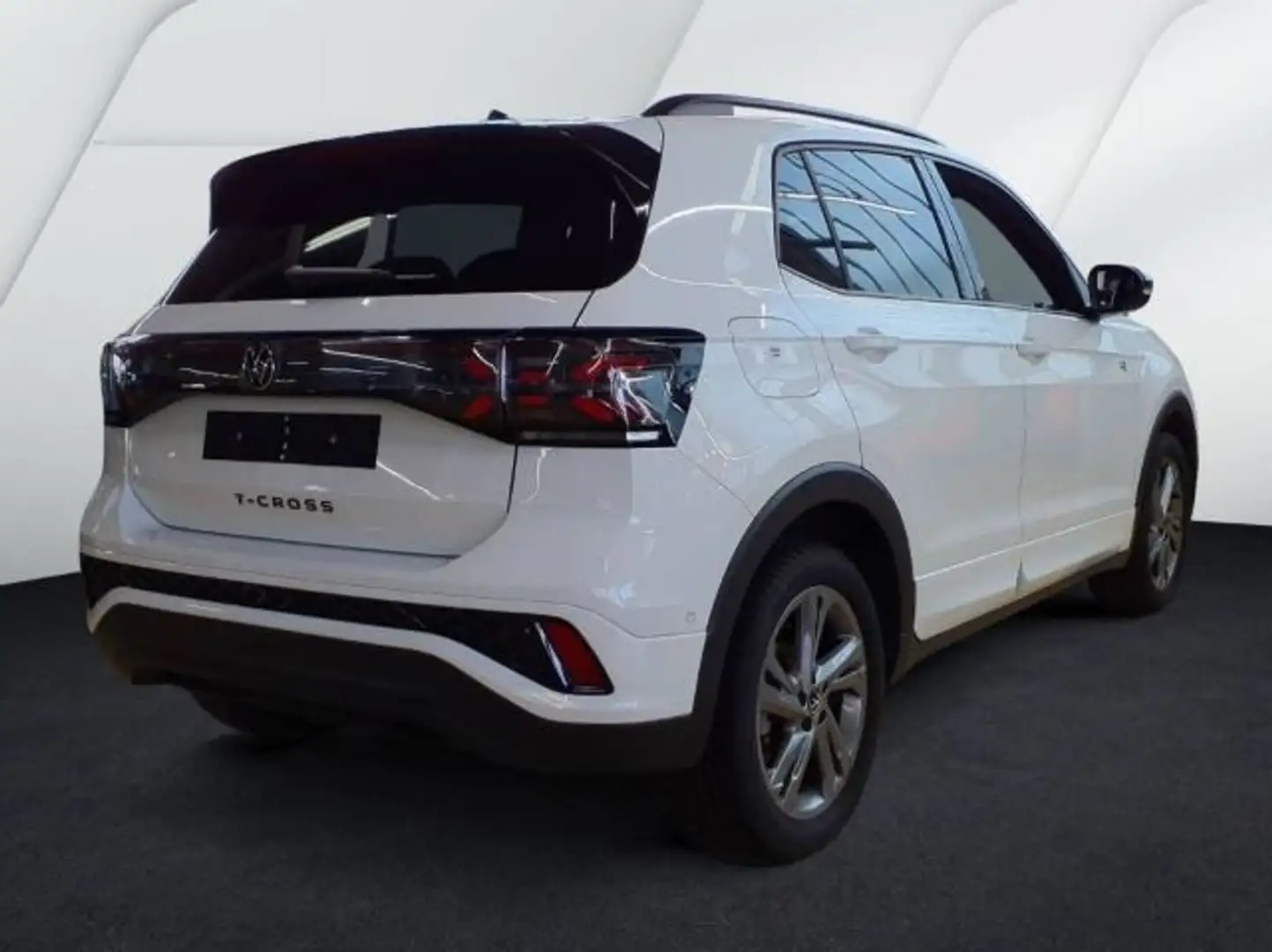 Volkswagen T-Cross 1.5 TSI DSG R-Line Black-Style IQ.Light Weiß - 2