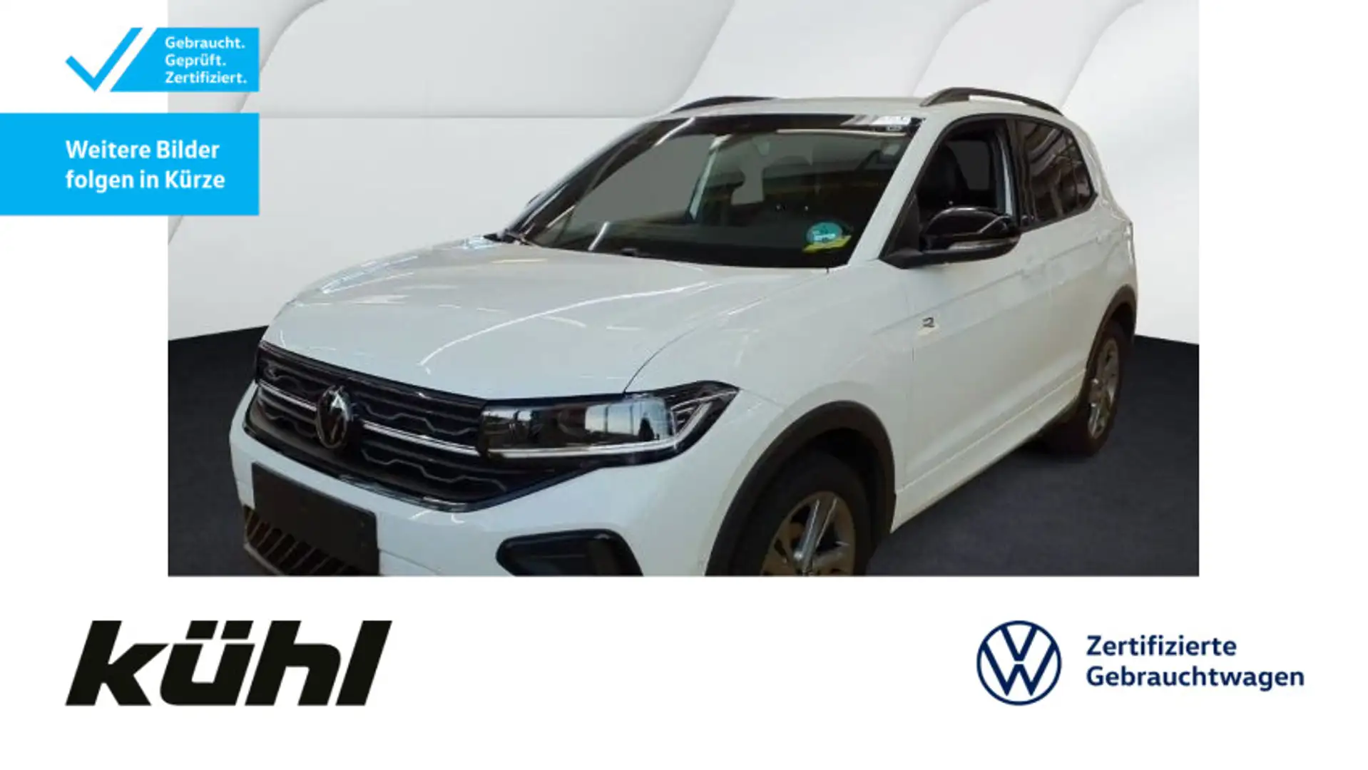 Volkswagen T-Cross 1.5 TSI DSG R-Line Black-Style IQ.Light Weiß - 1