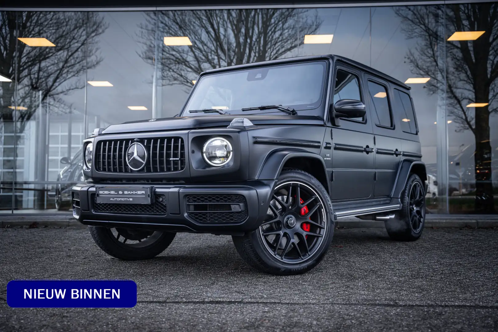 Mercedes-Benz G 63 AMG 585pk ** Manufaktur ** Burmester ** 22inch ** Desi Noir - 1