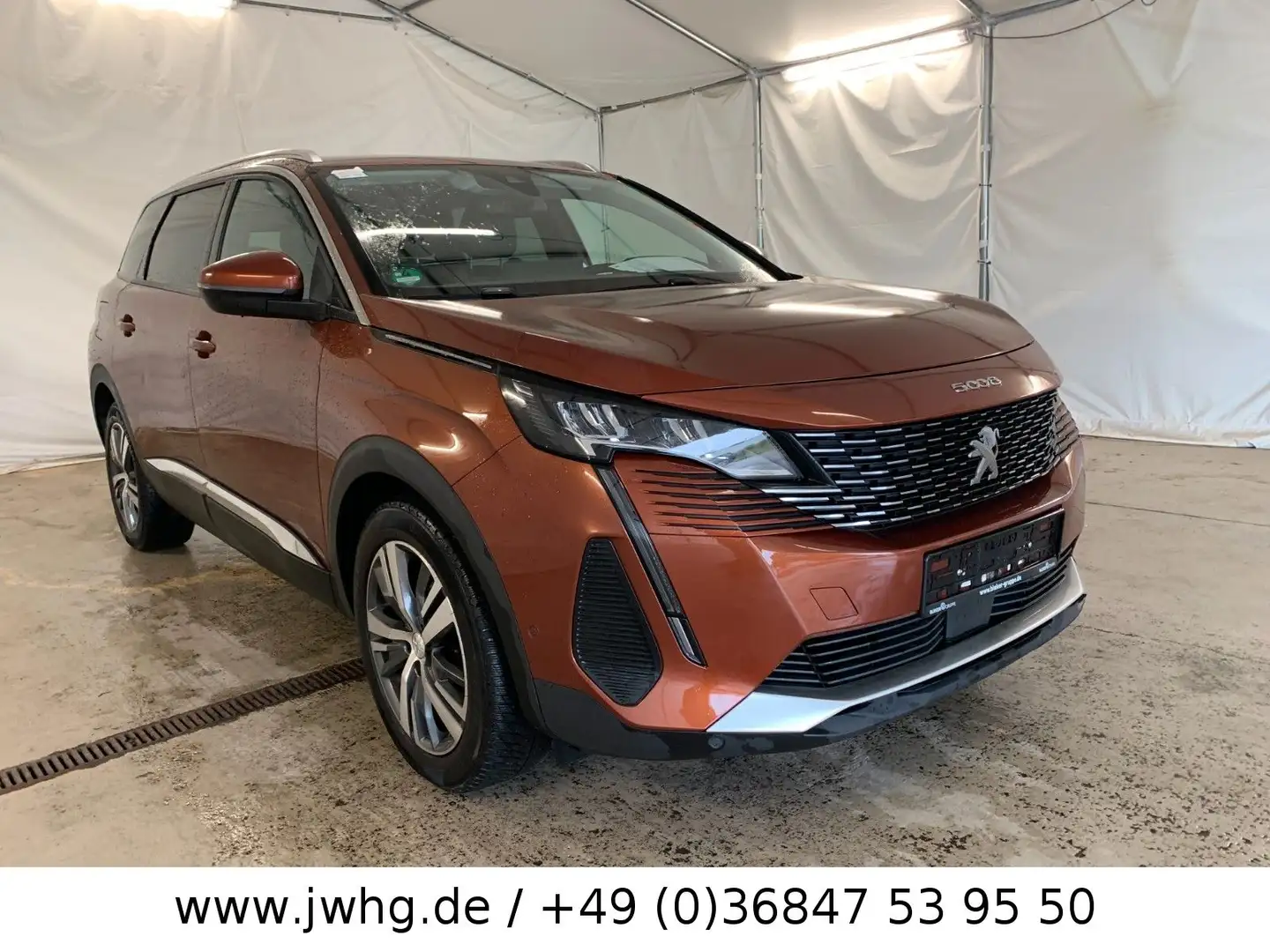 Peugeot 5008 Facelift Allure 7Sitze Dig.Tacho Navi Leder Braun - 2