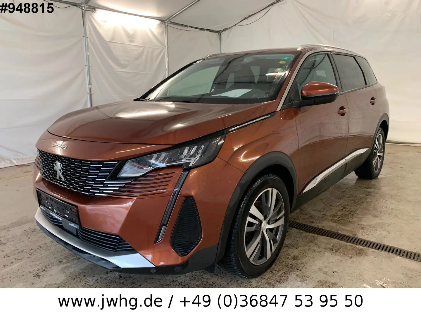 Peugeot 5008 Facelift Allure 7Sitze Dig.Tacho Navi Leder Braun - 1