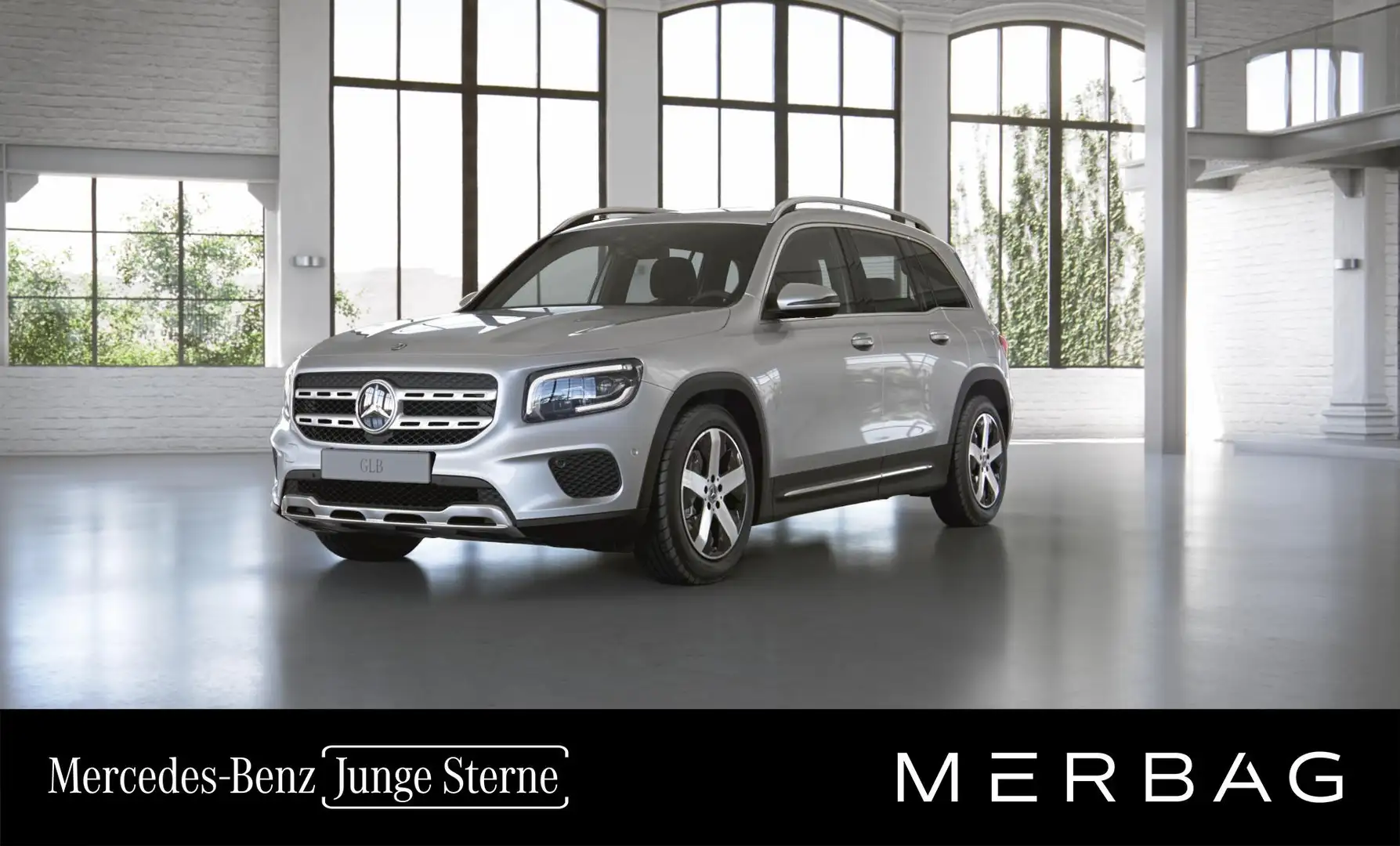 Mercedes-Benz GLB 220 d Progressive Line Silber - 1