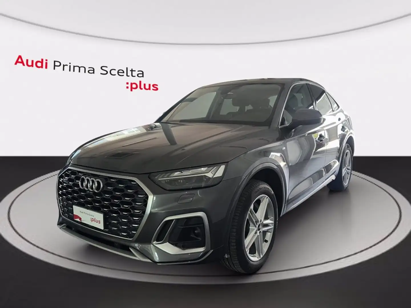 Audi Q5 sportback 40 2.0 tdi mhev 12v s line quattro s-tro Grigio - 1