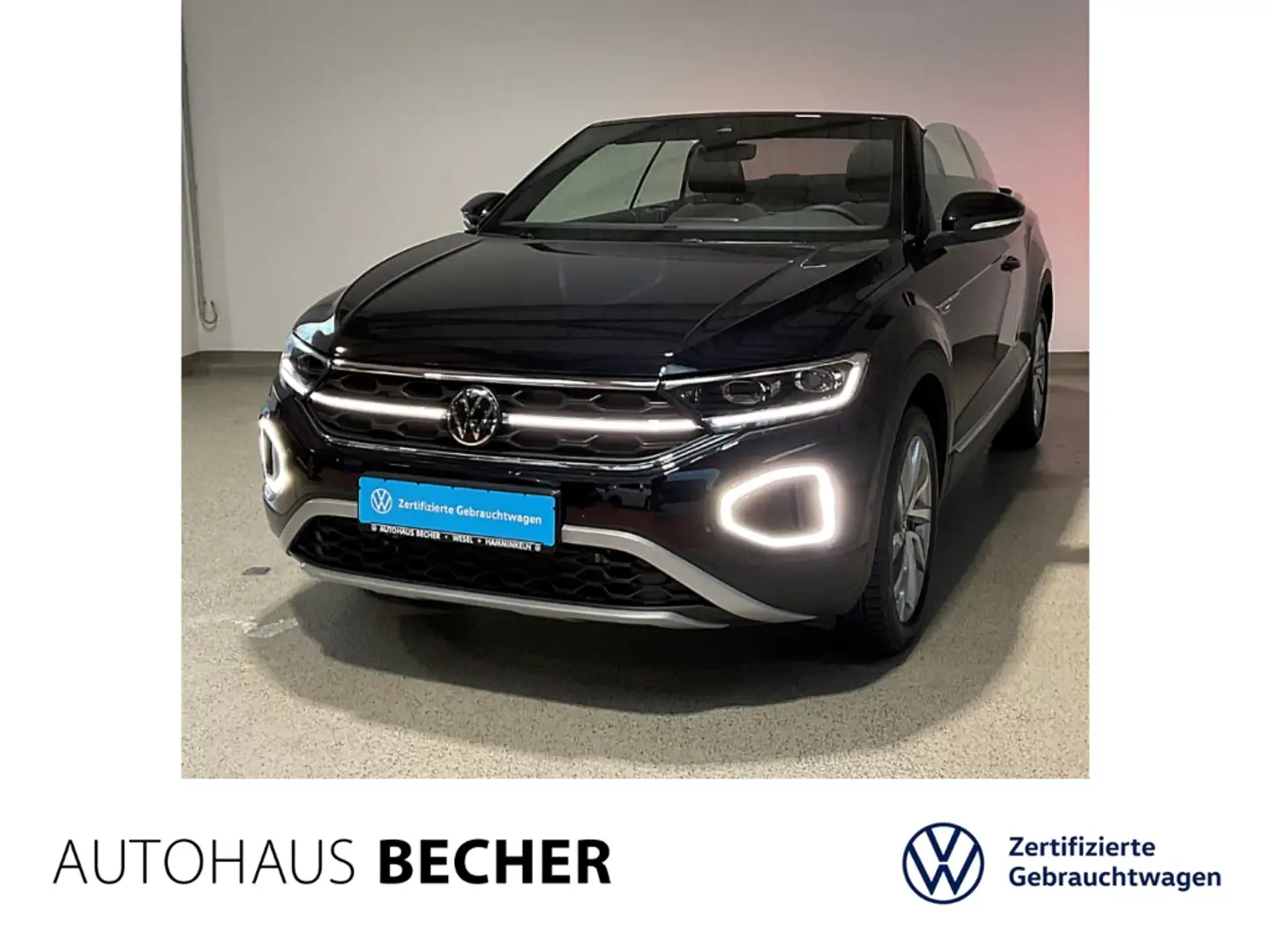 Volkswagen T-Roc Cabrio 1.5 TSI DSG Move /Matrix/Navi/SitzHz Schwarz - 1