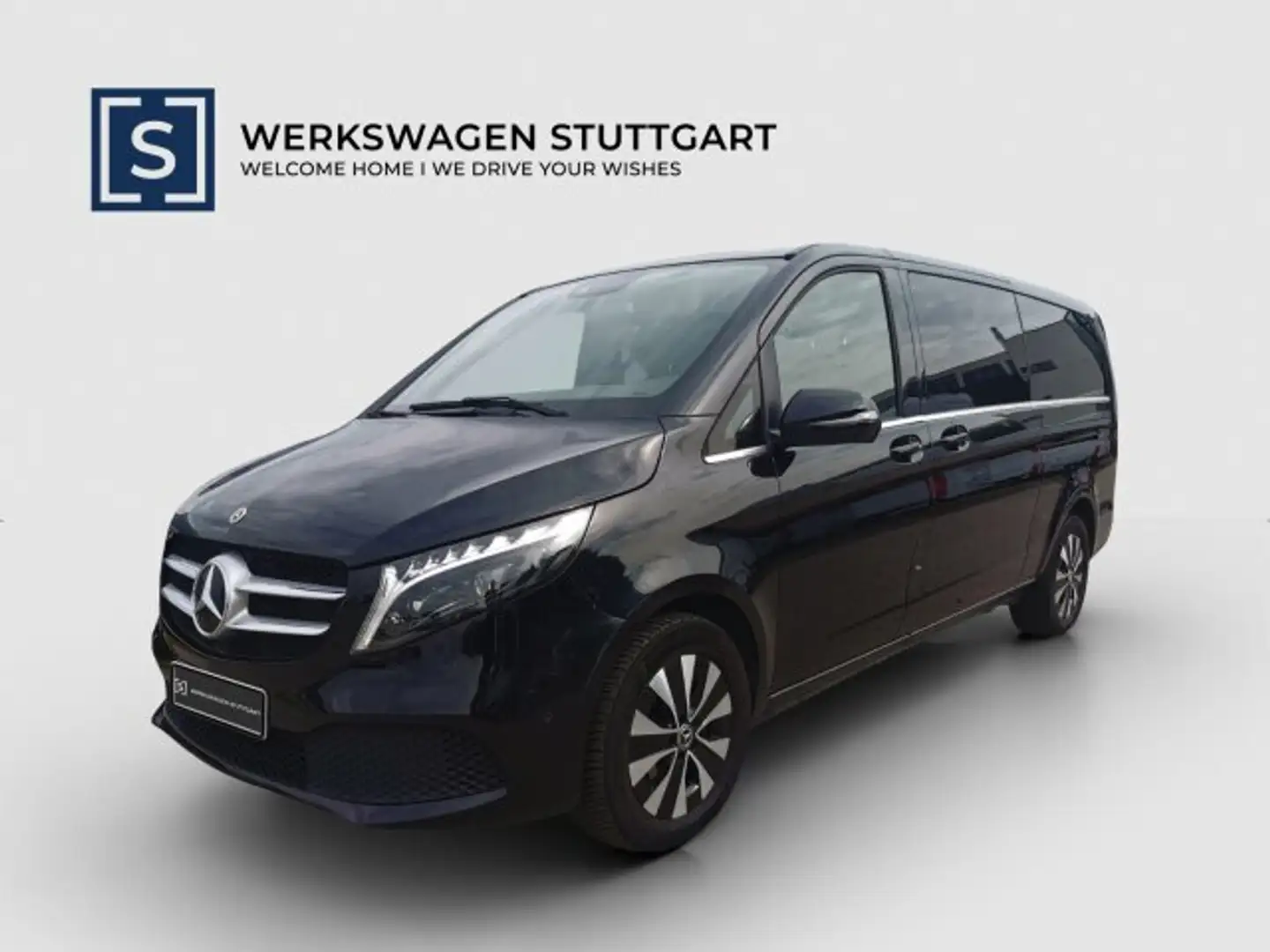 Mercedes-Benz V 300 V 300 d 4MATIC AVANTGARDE XXL 8 SITZE EL TÜR LED Schwarz - 1