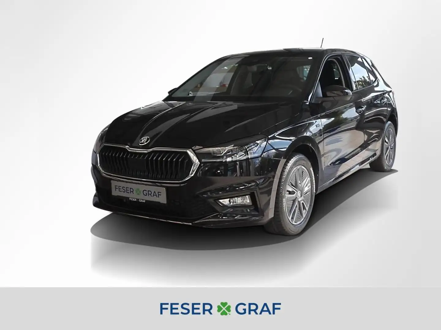 Skoda Fabia Selection 1,0 TSI DSG *RFK SHZ LED NAVI* Noir - 1