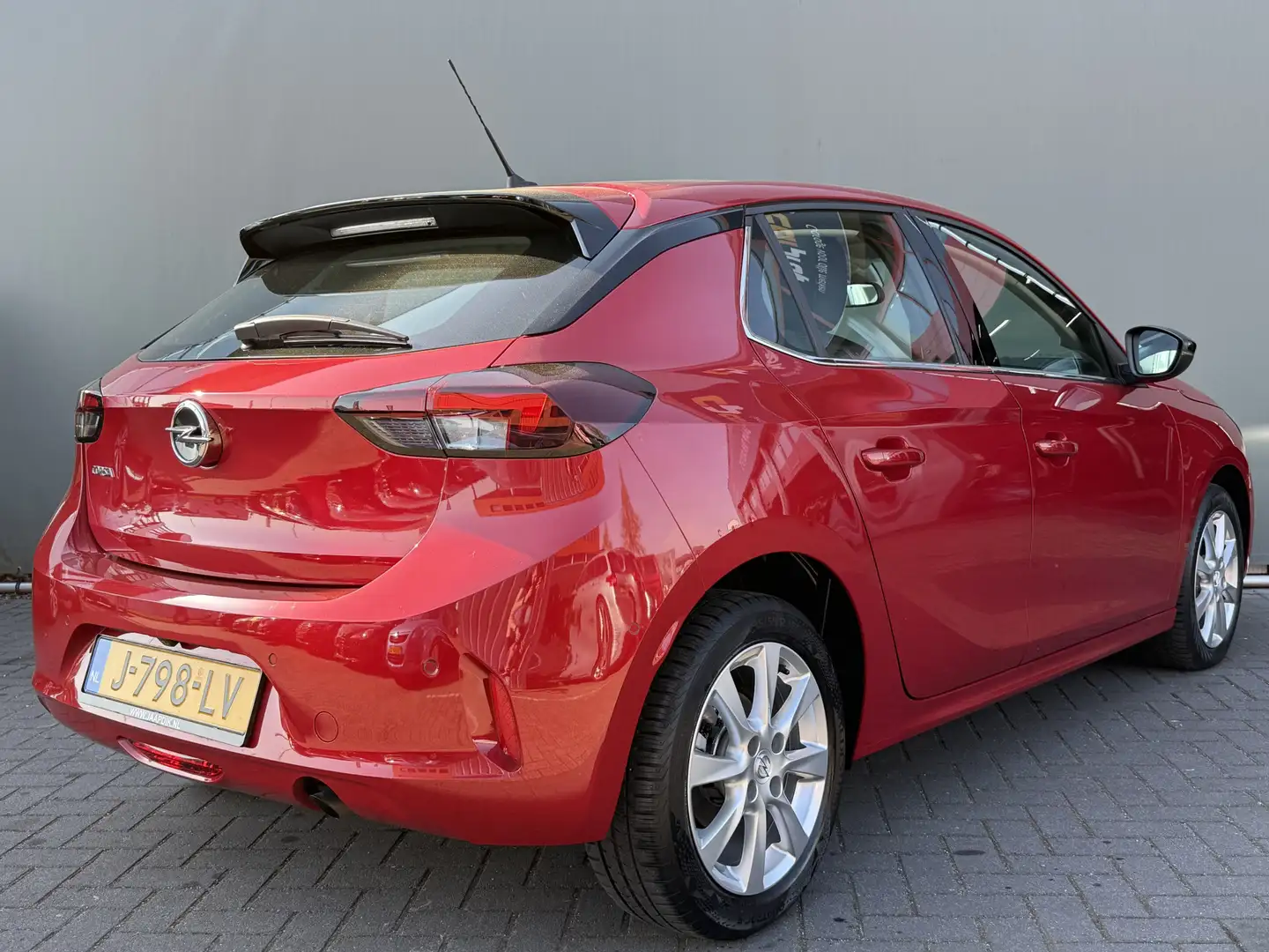 Opel Corsa BWJ 2020 1.2 101 PK Elegance APPLE CARPLAY / ANDRO Rood - 2