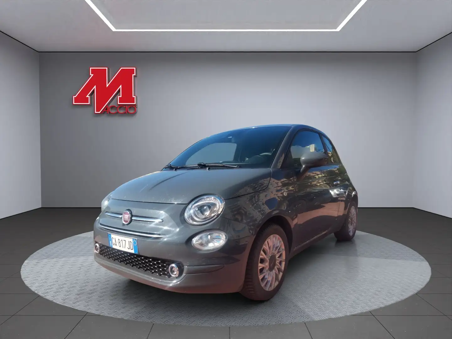 Fiat 500 500 1.0 hybrid Lounge 70cv DAVIDE 351 7028453 Grijs - 1