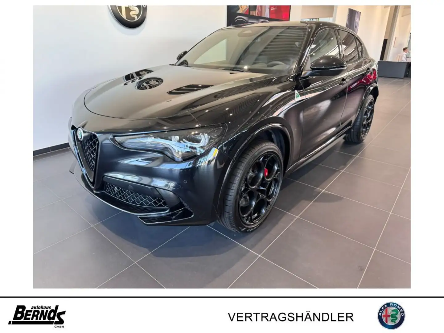 Alfa Romeo Stelvio V6 2.9 Bi-Turbo AT8-Q4 Quadrifoglio HARMAN/KARDON Nero - 1