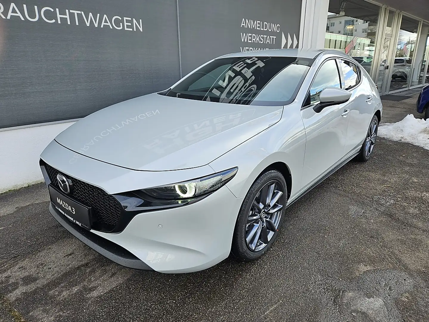 Mazda 3 Mazda3 e-Skyactiv-G140 Exclusive-Line Grau - 1