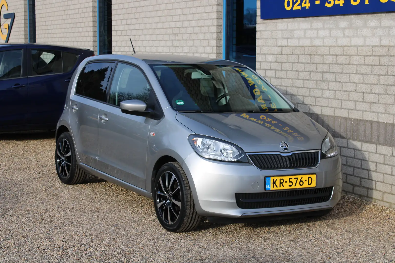 Skoda Citigo 1.0 Greentech Ambition Airco Lm velgen Grigio - 1