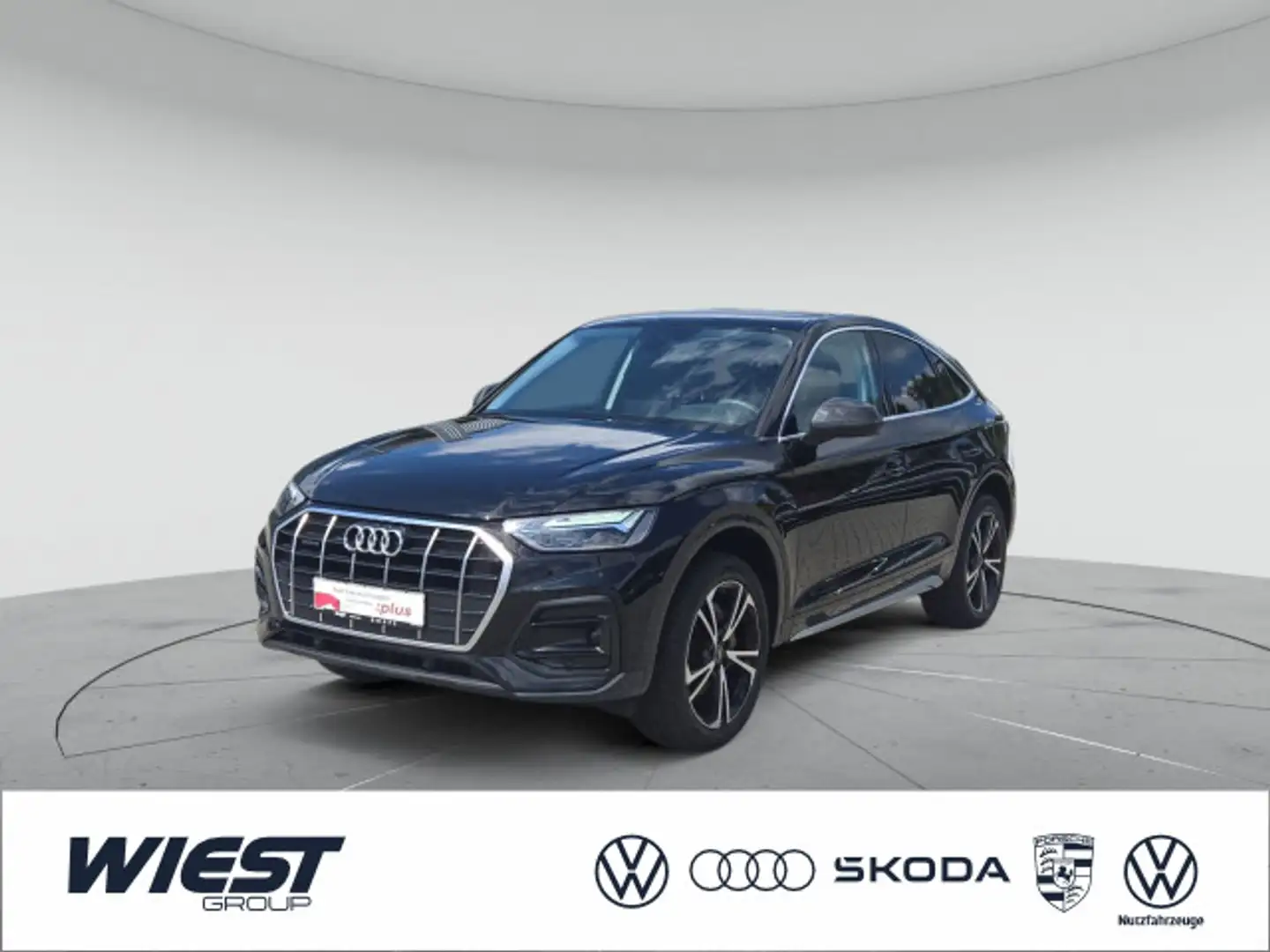 Audi Q5 advanced 40 TDI qu. S tronic, 2xPDC Чёрный - 1