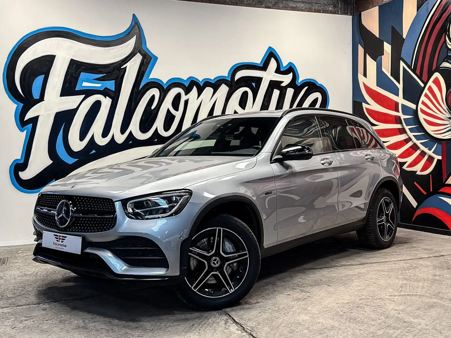 Mercedes-Benz GLC 300 de*PHEV*4-MATIC*AMG*WIFI*DAB*NIGHT*CAMERA* Zilver - 1