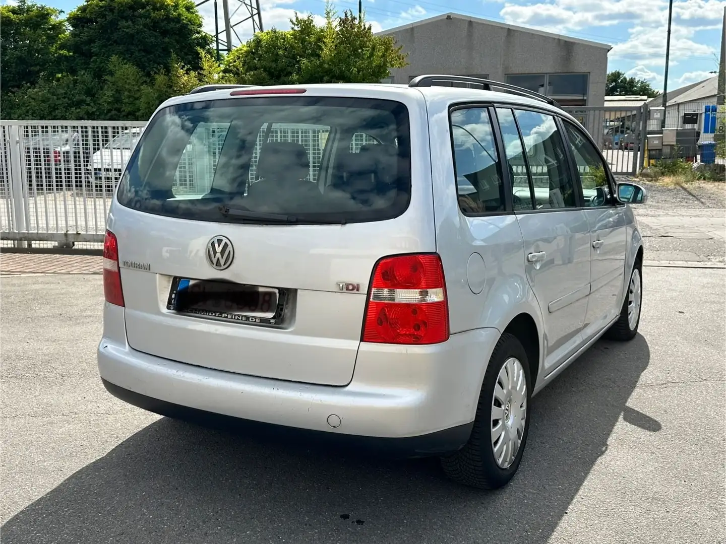 Volkswagen Touran 2.0 TDI Trendline Klima Argent - 2
