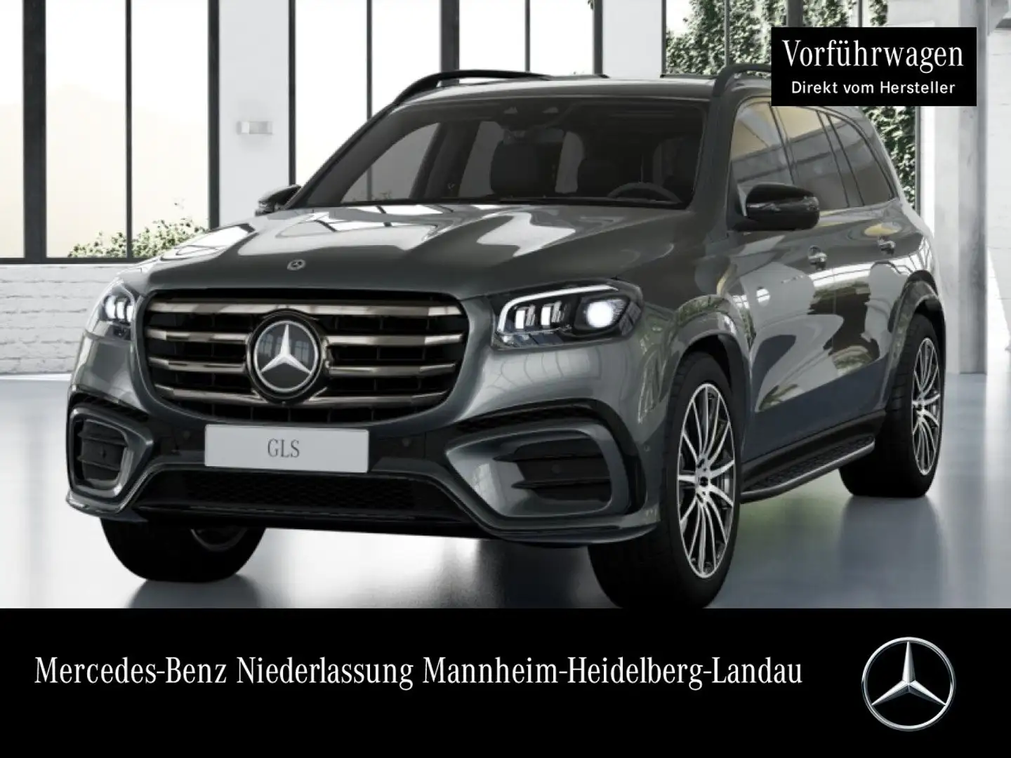 Mercedes-Benz GLS 450 d 4M AMG+NIGHT+PANO+360+AHK+MULTIBEAM+SPUR Grey - 1