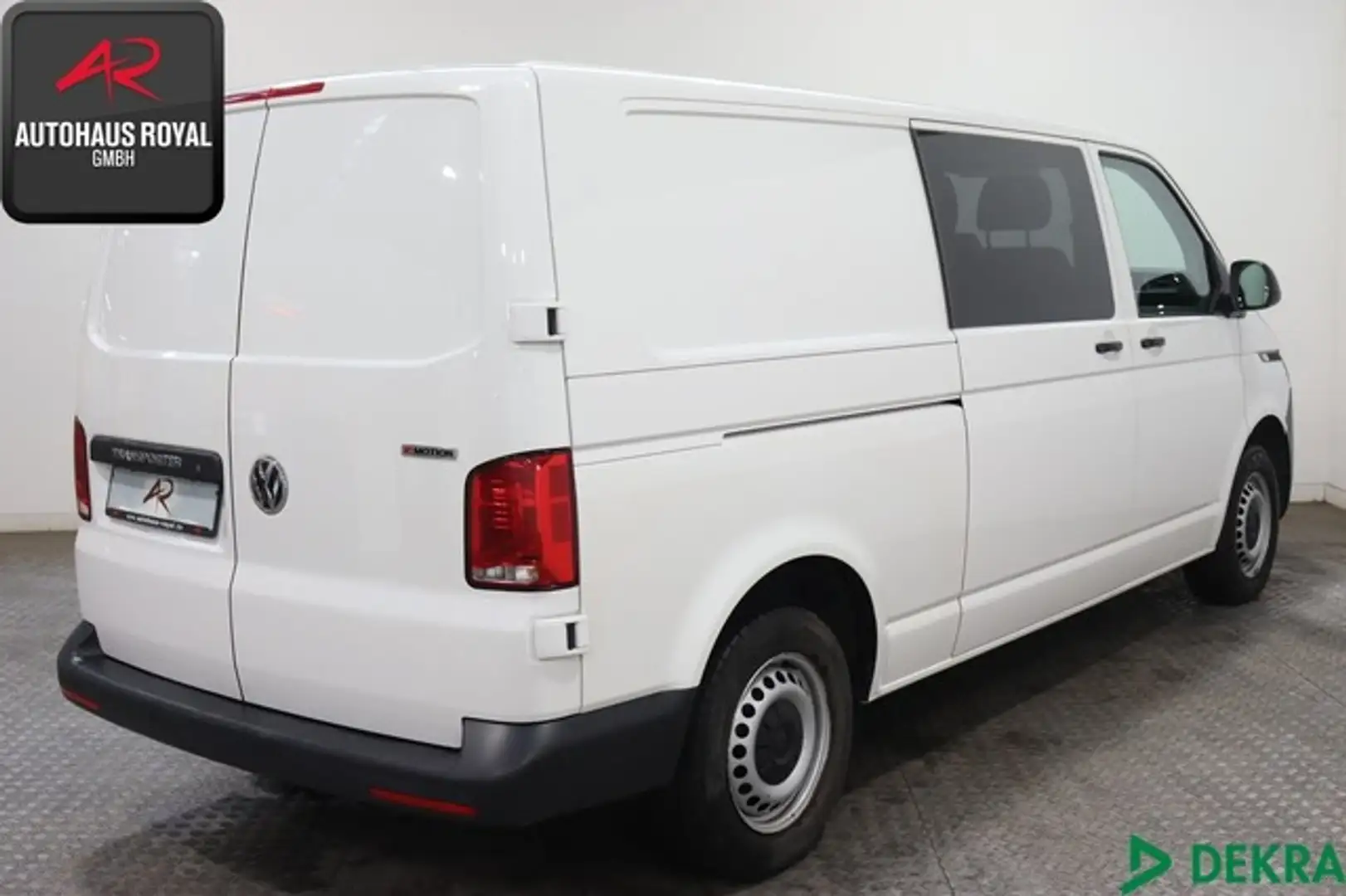 Volkswagen T6 Transporter T6.1 2.0 TDI 4M DOKA LANG 6 SITZE Wit - 2