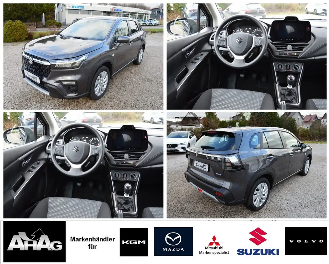 Suzuki S-Cross 1.4 Boosterjet Hybrid Edition *Navi+LED* Gris - 1