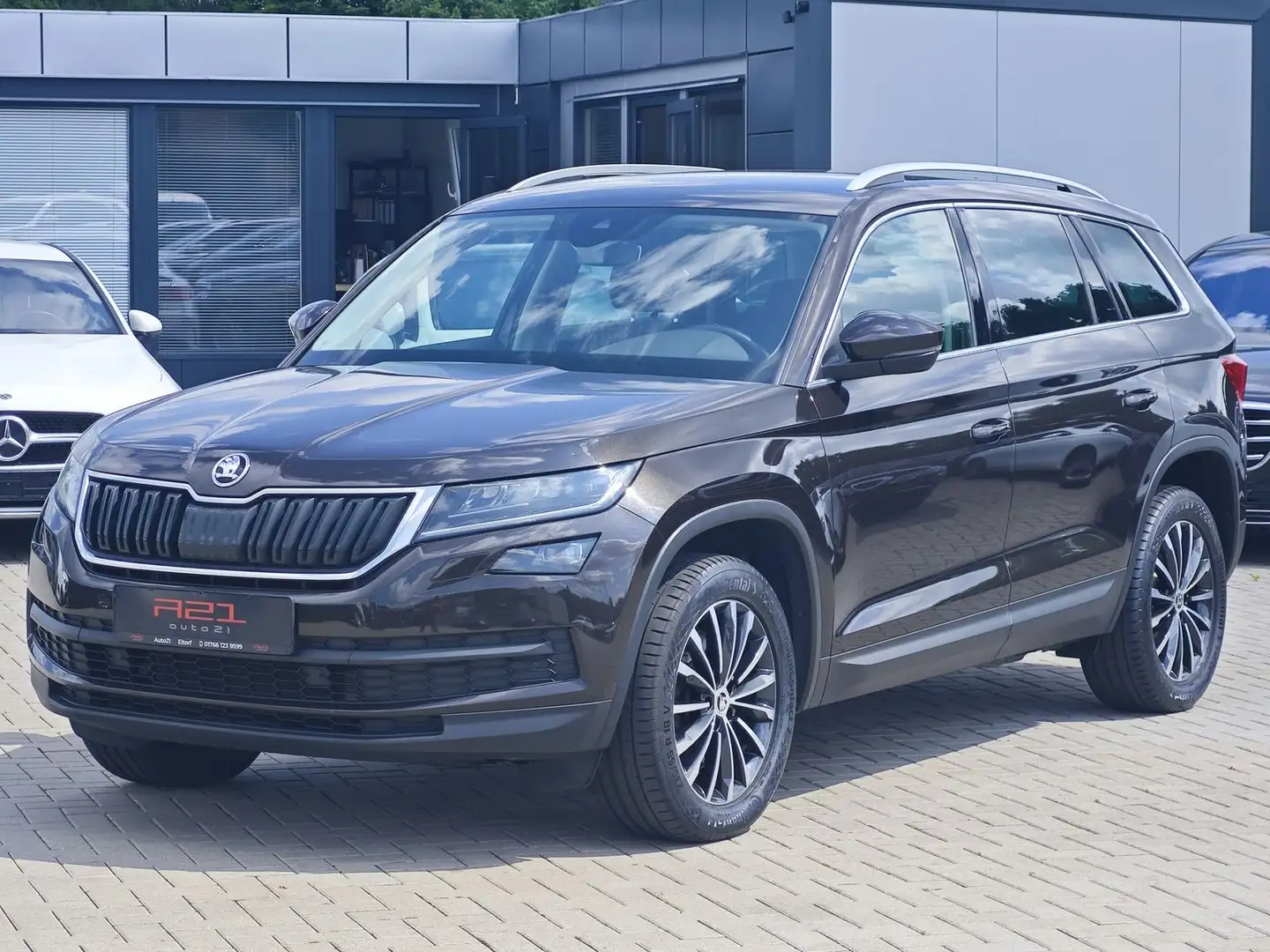 Skoda Kodiaq Style 4x4 Standheizung|ACC|Leder|Canton Bruin - 1
