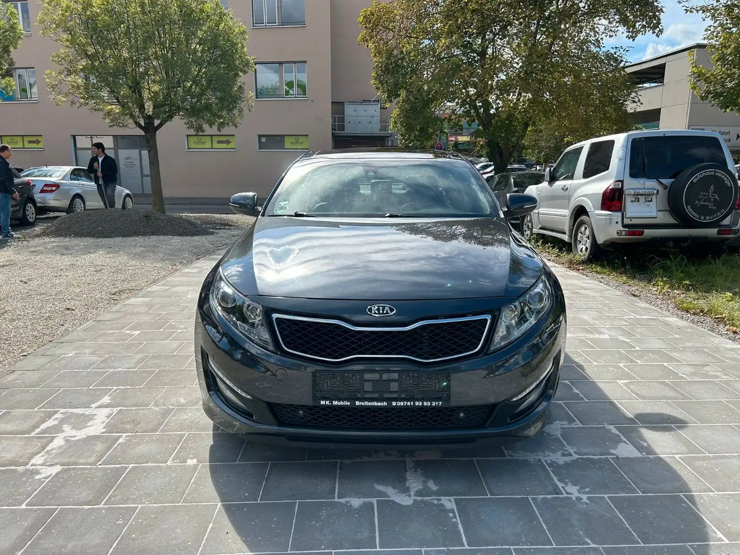 Kia Optima Spirit 1.7 CRDi Pano RüK ACC Xenon Sound Grau - 2