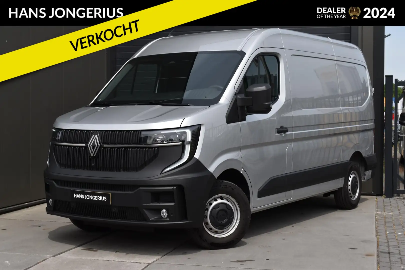 Renault Master T35 2.0 dCi 150 L2H2 Advance | 3-ZITS | TREKHAAK | Grijs - 1