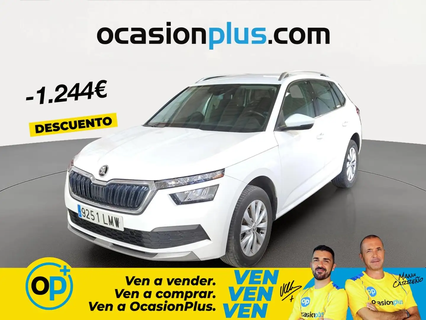 Skoda Kamiq 1.0 TSI Ambition 81kW DSG Blanco - 1