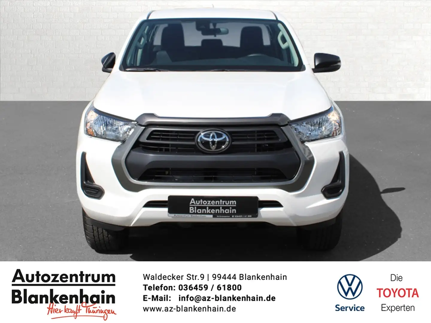 Toyota Hilux DC Duty 4x4 ACC, SHZ, Klima, Android Auto Bílá - 2