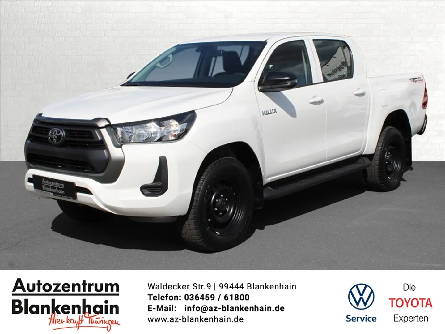 Toyota Hilux DC Duty 4x4 ACC, SHZ, Klima, Android Auto Alb - 1
