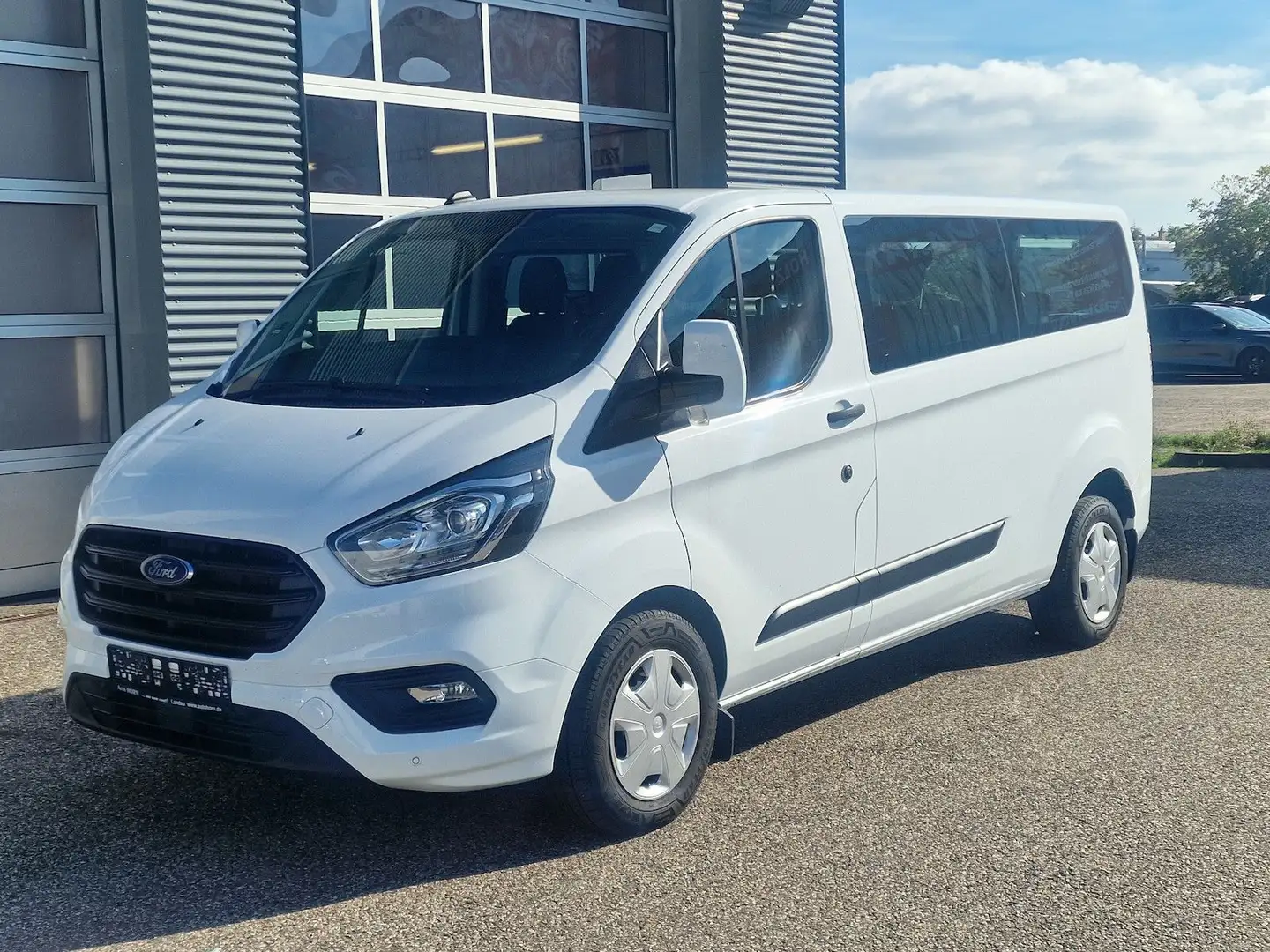 Ford Transit Custom TDCI 320 L2 Trend 9 Sitze Klima Weiß - 1