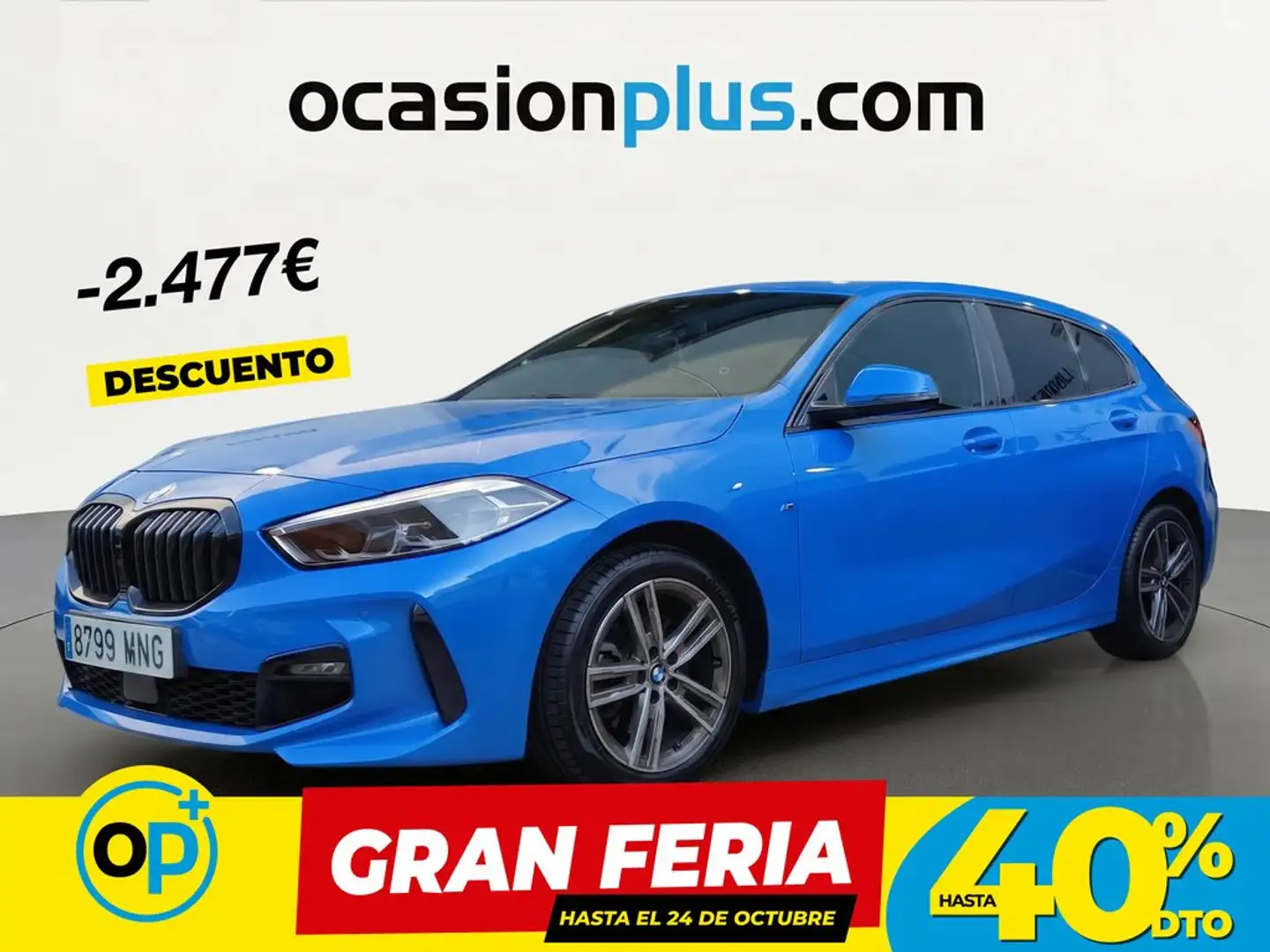 BMW 118 118dA Azul - 1