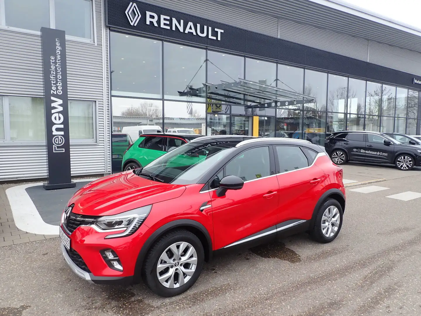 Renault Captur Intens TCe 140 EDC Rouge - 1