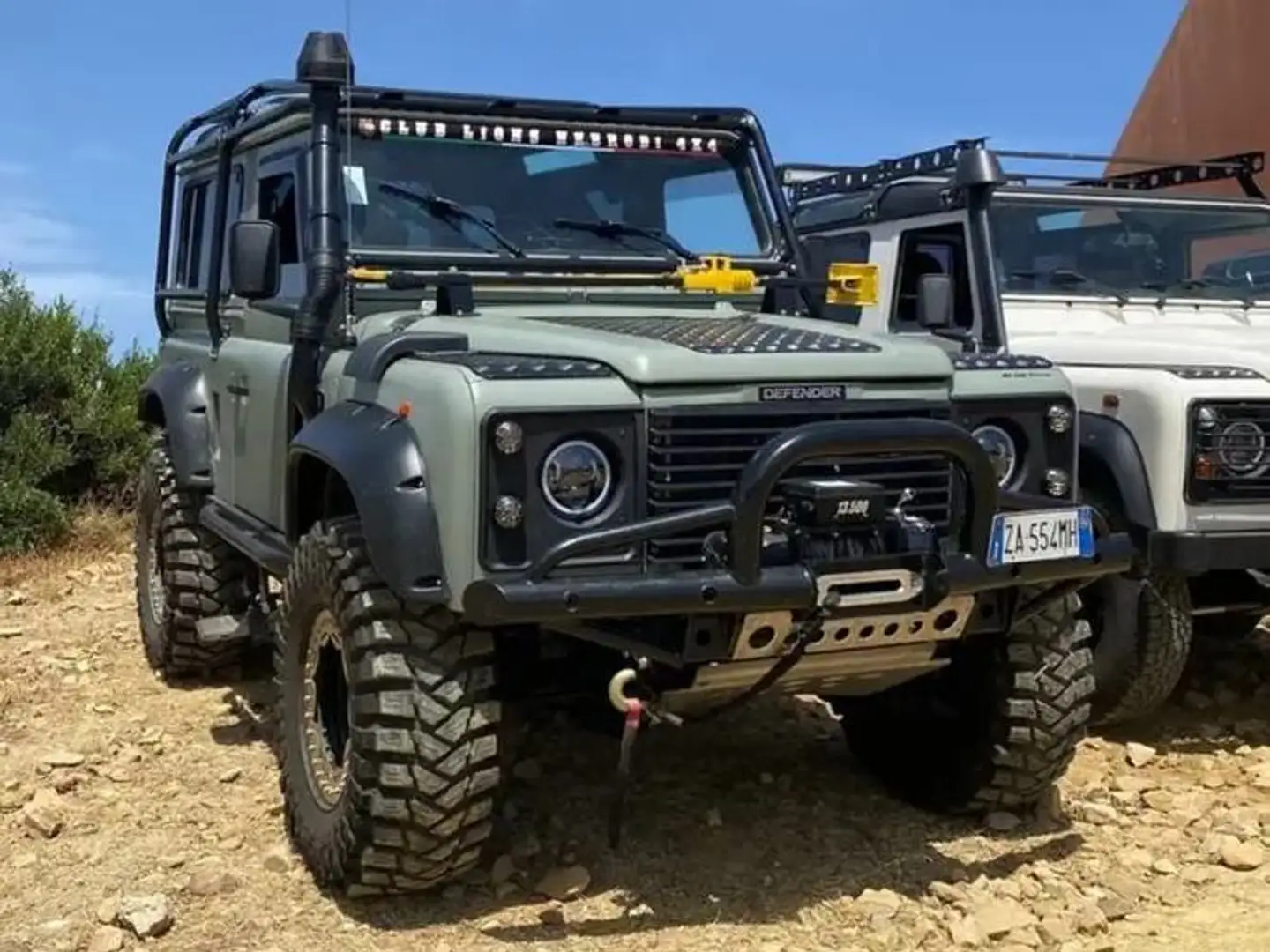 Land Rover Defender 90 2.5 td Hard Top Verde - 1