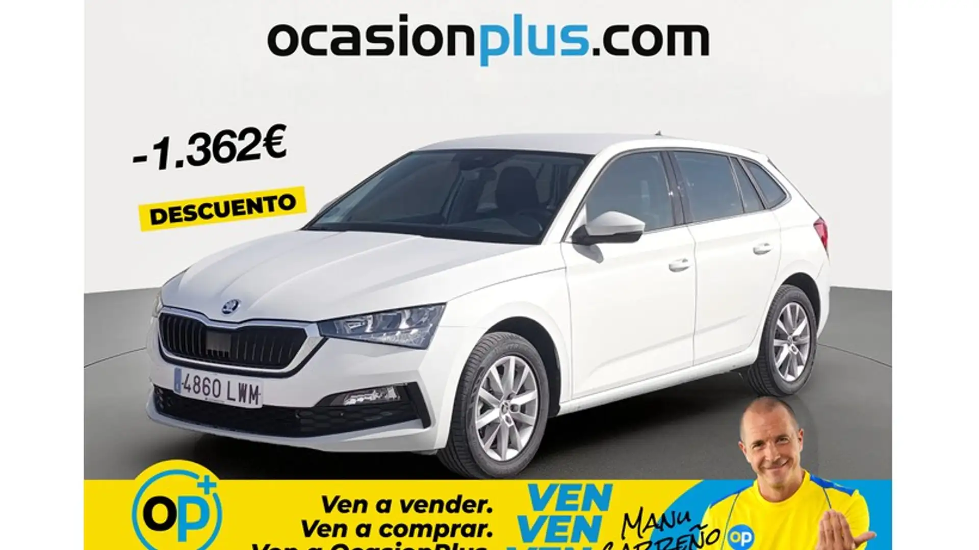 Skoda Scala 1.0 TSI Ambition 81kW Blanco - 1