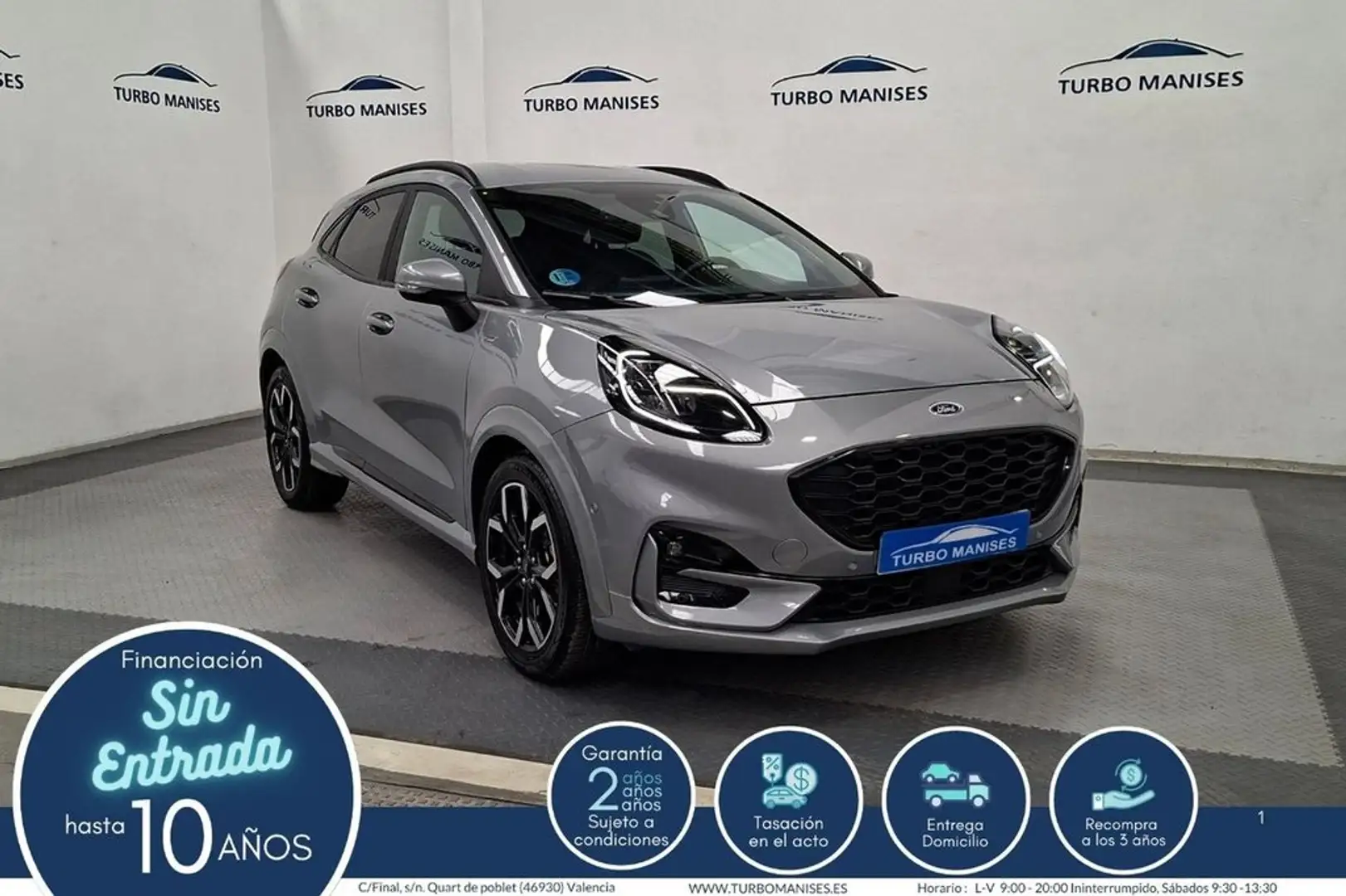 Ford Puma 1.0 EcoBoost 125cv ST-Line X MHEV Auto Gris - 1