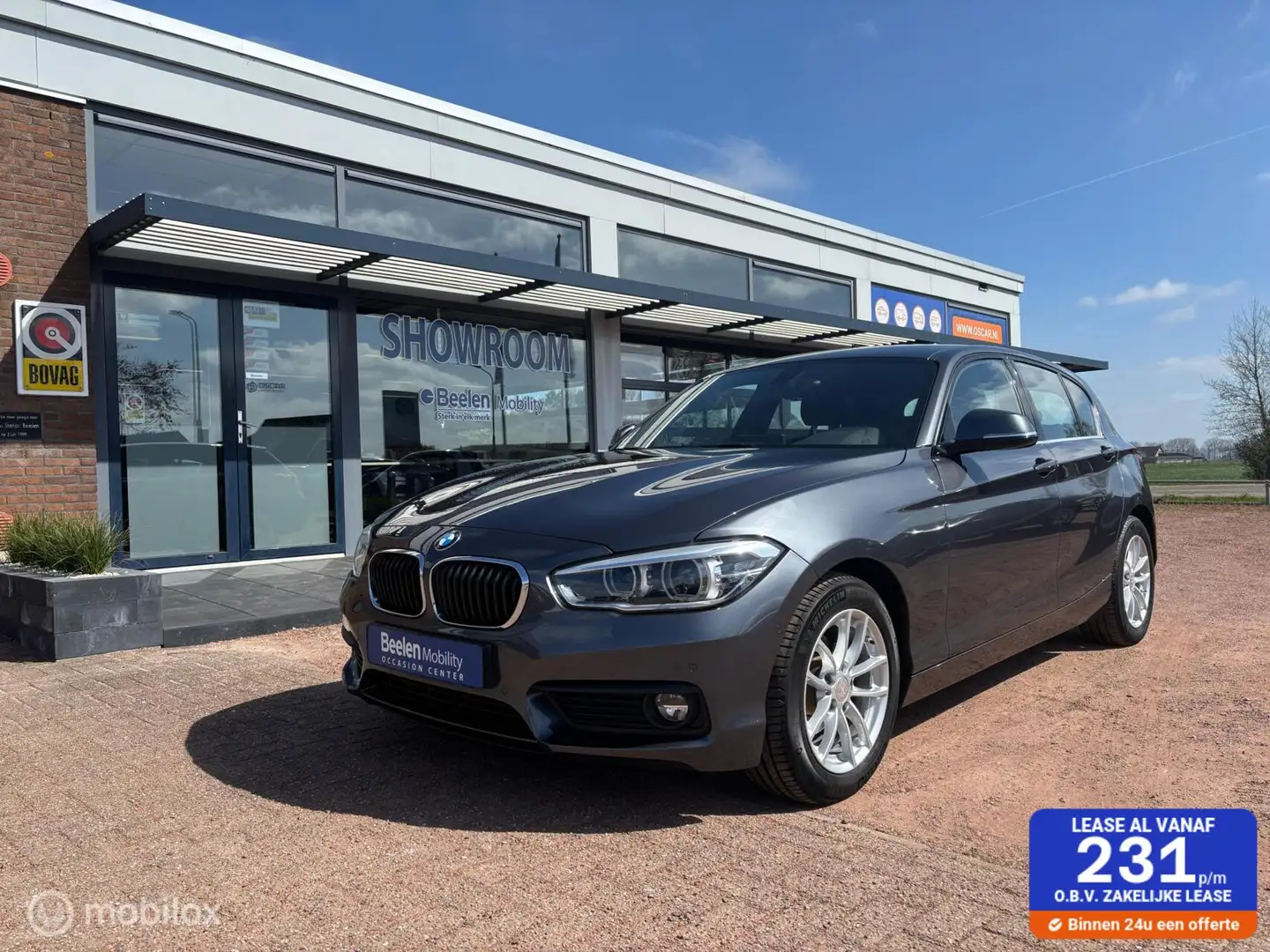 BMW 118 1-serie 118i Grijs - 1