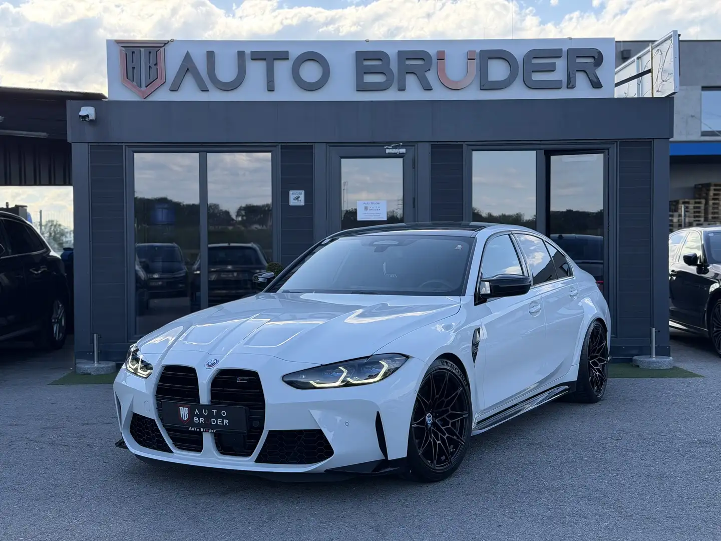 BMW M3 Competition M xDrive Aut. HUD*Harman*Driving Assis Weiß - 1