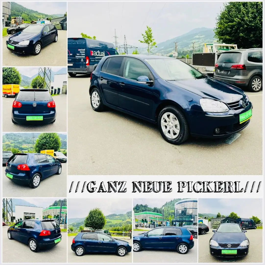 Volkswagen Golf Rabbit 1,4 Pickerl bis 07/2026 1BESITZ Blau - 1
