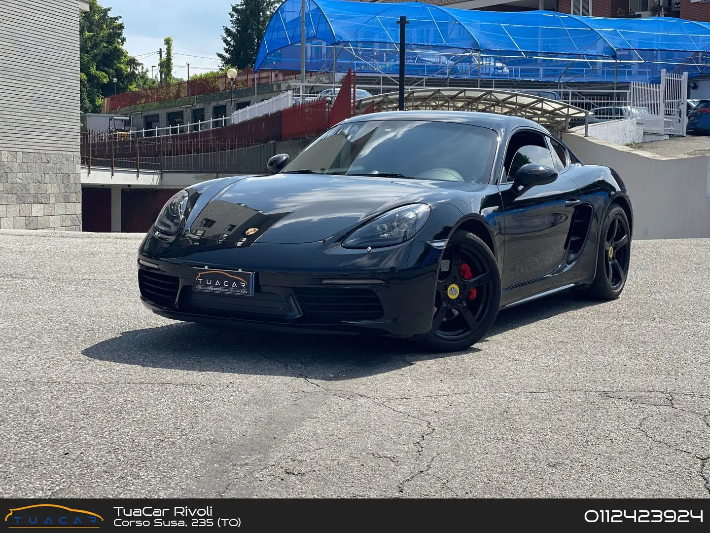 Porsche Cayman 718 2.0 300cv Edition Zwart - 1
