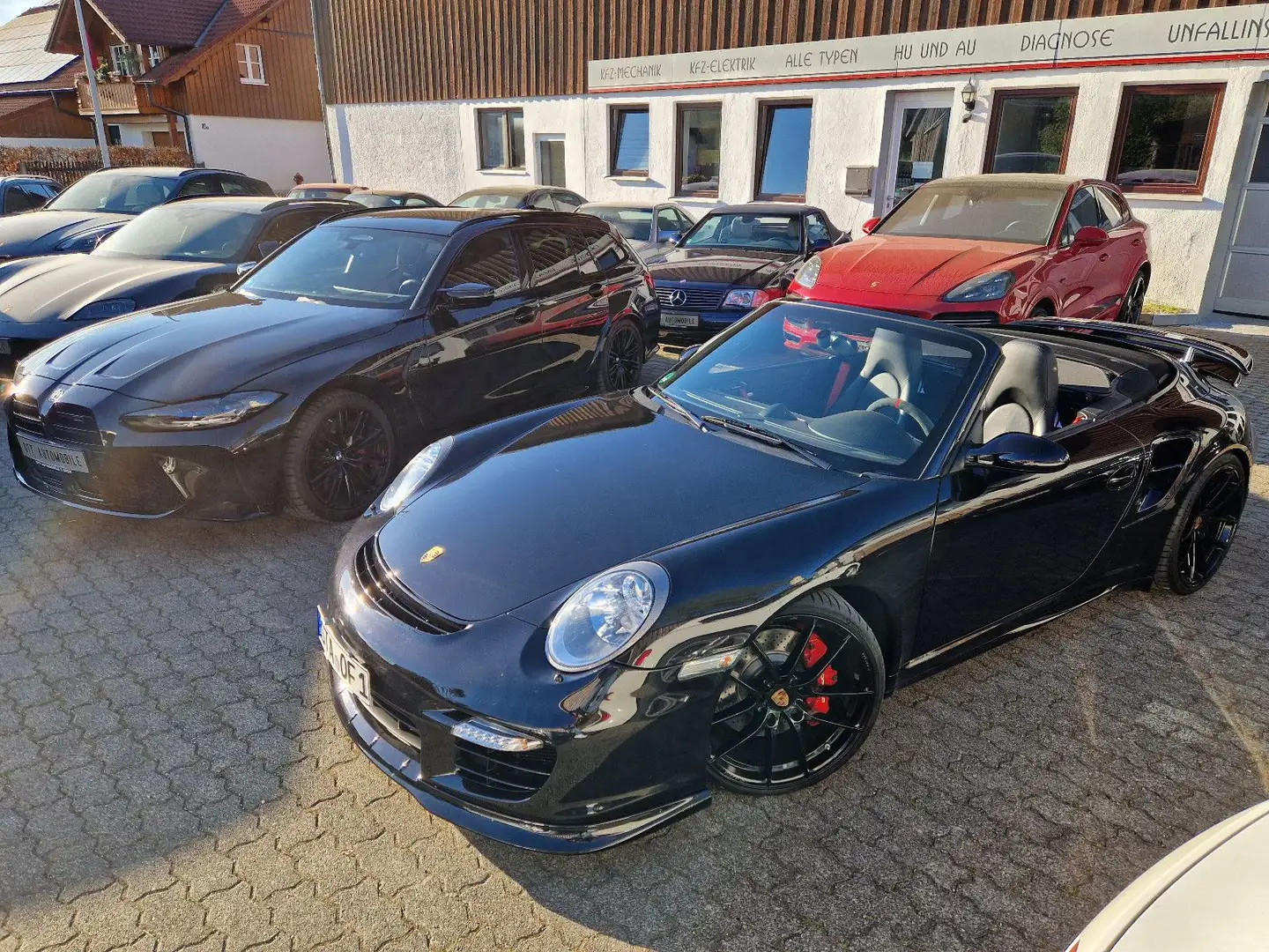 Porsche 997 TURBO GT2 CABRIO "TTE800" OZ,CAPRISTO,TOP ! Noir - 2